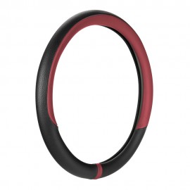 Lampa - Κάλυμμα Τιμονιού NOBLE (M) 37/39cm Μαύρο / Κόκκινο άοσμο διάτρητο αντιολισθητικό μαλακό ultra soft Skeentex - 1 τεμ. (L3290.3) Διάμετρος 37-39 cm americat.gr