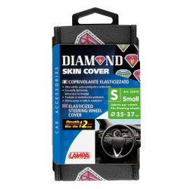ΚΑΛΥΜΜΑ ΤΙΜΟΝΙΟΥ SKIN-COVER DIAMONT (ΔΙΑΜΑΝΤΙΑ) 35/37cm (S) ΜΑΥΡΟ ΕΛΑΣΤΙΚΟ ΠΟΛΥΕΣΤΕΡΙΚΟ 2mm ΠΑΧΟΣ Διαμετρος 35-37 cm americat.gr