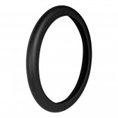 Lampa Κάλυμμα Τιμονιού Αυτοκινήτου Skin-Cover 38-40εκ. Ελαστικό Γνήσιο δέρμα Ultra-soft Mαύρο 1-τεμ. (L3292.8) Διάμετρος 39-41 cm americat.gr