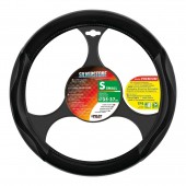 ΚΑΛΥΜΜΑ ΤΙΜΟΝΙΟΥ SILVERSTONE (S) 35/37cm CARBON /ΔΕΡΜΑΤΙΝΗ ΜΑΥΡΟ ΑΟΣΜΟ ECO-FRIENDLY Διαμετρος 35-37 cm americat.gr