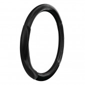 Lampa Κάλυμμα Τιμονιού Αυτοκινήτου Silverstone 37-39εκ. Άοσμο Με Carbon πρόσθετα λαβές Ultra-soft Skeentex Μαύρο 1-τεμ. (L3294.3) Διάμετρος 37-39 cm americat.gr