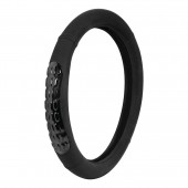 ΚΑΛΥΜΜΑ ΤΙΜΟΝΙΟΥ GEL GRIP (S) 35/37cm ΜΙΚΡΟΙΝΕΣ/ΤΖΕΛ ΜΑΥΡΟ ΑΟΣΜΟ ECO-FRIENDLY Διαμετρος 35-37 cm americat.gr