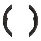 Lampa Ημι Κάλυμμα Λαβές Τιμονιού Αυτοκινήτου σπόρ Microfiber Άοσμο Μαύρο universal - 2 τεμ. (L3307.5) Αξεσουάρ Τιμονιού americat.gr