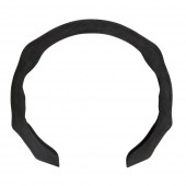 Lampa Κάλυμμα Τιμονιού Αυτοκινήτου Over-Grip, σπορ Άοσμο Σουέτ ύφασμα από μικροΐνες, universal Μαύρο 1-τεμ. (L3307.7) Διάμετρος 37-39 cm americat.gr