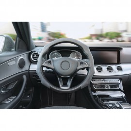 Lampa Κάλυμμα Τιμονιού Αυτοκινήτου Over-Grip, σπορ Άοσμο Σουέτ ύφασμα από μικροΐνες, universal Γκρί 1-τεμ. (L3307.8) Διάμετρος 37-39 cm americat.gr