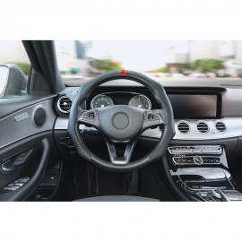 Lampa Κάλυμμα Τιμονιού Αυτοκινήτου Over-Grip, σπορ Άοσμο από PVC, Carbon look universal Γκρί 1-τεμ. (L3307.9) Διάμετρος 37-39 cm americat.gr