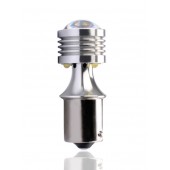 P21W 12V BA15s LED 4xCREE PREMIUM ΛΕΥΚΟ (ΜΟΝΟΠΟΛΙΚΟ) 1ΤΕΜ. M-TECH Με Κάλυκα americat.gr