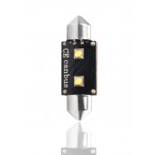 ΛΑΜΠΑΚΙΑ ΠΛΑΦΟΝΙΕΡΑΣ C5W/C10W 12V 6W SV8,5 41mm CAN-BUS+RADIATOR LED 2xHP CREE ΛΕΥΚΟ 1ΤΕΜ. M-TECH Πλαφονιέρας americat.gr