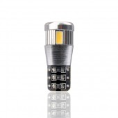 T10 W5W 12V W2,1x9,5d LED 6xSMD5730 ΛΕΥΚΟ (ΚΑΡΦΩΤΟ CAN-BUS) 1ΤΕΜ. M-TECH Χωρίς Κάλυκα americat.gr