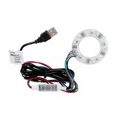 ΒΑΣΗ ΦΩΤΙΖΟΜΕΝΗ ΑΡΩΜΑΤΙΚΟΥ KING RGB LED ΜΕ ΚΑΛΩΔΙΟ ΦΟΡΤΙΣΗΣ USB 5V/140cm (ΜΟΝΟ ΓΙΑ L3523.8 ΓΙΑΣΕΜΙ) LAMPA - 1 ΤΕΜ. Φωτισμός LED americat.gr