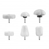 ΒΟΥΡΤΣΑΚΙΑ ΓΥΑΛΙΣΜΑΤΟΣ (ΥΛΙΚΟ 100% COTTON) ΓΙΑ ΔΡΑΠΑΝΟ LAMPA - 6 ΤΕΜ. Σετ Βούρτσες americat.gr