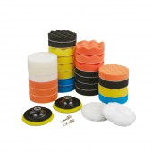 ΒΟΥΡΤΣΕΣ ΚΑΘΑΡΙΣΜΟΥ ΚΑΙ ΓΥΑΛΙΣΜΑΤΟΣ ΓΙΑ ΔΡΑΠΑΝΟ (ΔΙΑΜΕΤΡΟΣ 100mm) ΜΕ ΑΝΤΑΠΤΟΡΑ M10 LAMPA - 31 ΤΕΜ. Σετ Βούρτσες americat.gr