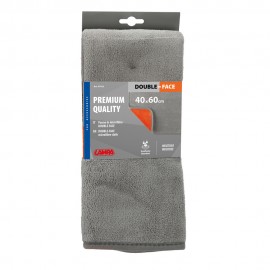 Lampa - Πανάκι καθαρισμού Microfibre (Μικροΐνες) Διπλής Όψης Premium (40x60 cm) - Γκρι / Πορτοκαλί - 1 τεμ. (L3718.2) Πανιά και Σφουγγάρια americat.gr