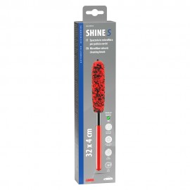 ΒΟΥΡΤΣΑ ΠΛΥΣΙΜΑΤΟΣ SHINE ΓΙΑ ΖΑΝΤΕΣ/ΤΑΣΙΑ ΜΙΚΡΟΦΙΜΠΡΑ (S) 32x4cm LAMPA - 1 ΤΕΜ. Βούρτσες Σκουπάκια americat.gr