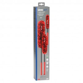 ΒΟΥΡΤΣΕΣ ΠΛΥΣΙΜΑΤΟΣ SHINE ΓΙΑ ΖΑΝΤΕΣ/ΤΑΣΙΑ ΜΙΚΡΟΦΙΜΠΡΑ (S) 32x4cm / (M) 38x5cm / (L) 47x6cm ΣΕΤ LAMPA - 3 ΤΕΜ. Βούρτσες Σκουπάκια americat.gr