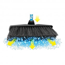 ΒΟΥΡΤΣΑ ΠΛΥΣΙΜΑΤΟΣ ΜΕ ΠΛΑΣΤΙΚΗ ΤΡΙΧΑ (PVC) TRINITY 25x8cm ΓΙΑ ΚΟΝΤΑΡΙΑ(L3802.4/L3802.5/L3802.6) LAMPA - 1 ΤΕΜ. Βούρτσες Σκουπάκια americat.gr