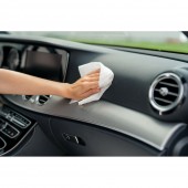 ΥΓΡΑ ΜΑΝΤΗΛΑΚΙΑ ΚΑΘΑΡΙΣΜΟΥ ΠΛΑΣΤΙΚΩΝ ΕΠΙΦΑΝΕΙΩΝ ΜΕ ΜΑΤ ΦΙΝΙΡΙΣΜΑ XL 24x28cm LAMPA - 24 TEM. Καθαριστικά Γενικής Χρήσης americat.gr