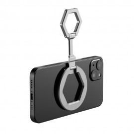 Lampa - Βάση Στήριξης / Ring Holder Κινητού Magnetic Stand Essentials Line Μαγνητική με Αυτοκόλλητη Βάση και Διάμετρο 60mm - 1 Τεμ. (L3867.6) Βάσεις Θήκες Κινητού americat.gr