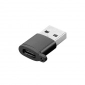 ΑΝΤΑΠΤΟΡΑΣ ΦΟΡΤΙΣΗΣ & ΣΥΓΧΡΟΝΙΣΜΟΥ USB-C>USB-A SMARTPHONE ESSENTIALS LAMPA - 1 ΤΕΜ. Αντάπτορες americat.gr