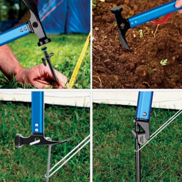 Lampa - Σφυρί Πολλαπλών Χρήσεων για Πασσάλους με Εξολκέα 115 x 29 x 310 mm 365 gr - 1 Τεμ. (L4070.3) ΝΕΑ ΠΡΟΪΟΝΤΑ americat.gr