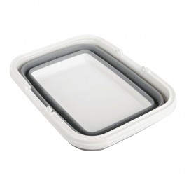 ΚΑΛΑΘΙ ΜΕΤΑΦΟΡΑΣ ΠΙΚ ΝΙΚ ΠΤΥΣΣΟΜΕΝΟ 6>15,5cm ΜΕ ΧΕΙΡΟΛΑΒΕΣ 8,5LT ΛΕΥΚΟ/ΓΚΡΙ Διάφορα Αξεσουάρ americat.gr