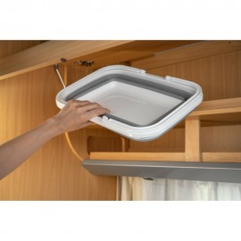 ΚΑΛΑΘΙ ΜΕΤΑΦΟΡΑΣ ΠΙΚ ΝΙΚ ΠΤΥΣΣΟΜΕΝΟ 6>15,5cm ΜΕ ΧΕΙΡΟΛΑΒΕΣ 8,5LT ΛΕΥΚΟ/ΓΚΡΙ Διάφορα Αξεσουάρ americat.gr