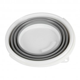 ΚΟΥΒΑΣ ΠΛΥΣΙΜΑΤΟΣ/ΚΑΛΑΘΙ ΜΕΤΑΦΟΡΑΣ ΑΝΤΙΚΕΙΜΕΝΩΝ ΠΤΥΣΣΟΜΕΝΟΣ 5>25cm ΜΕ ΧΕΙΡΟΛΑΒΗ 10LT ΛΕΥΚΟ/ΓΚΡΙ Είδη Καθαρισμού americat.gr