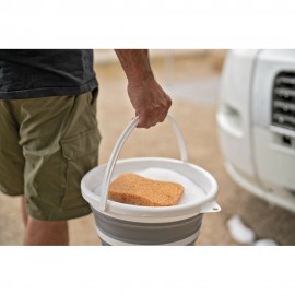 ΚΟΥΒΑΣ ΠΛΥΣΙΜΑΤΟΣ/ΚΑΛΑΘΙ ΜΕΤΑΦΟΡΑΣ ΑΝΤΙΚΕΙΜΕΝΩΝ ΠΤΥΣΣΟΜΕΝΟΣ 5>25cm ΜΕ ΧΕΙΡΟΛΑΒΗ 10LT ΛΕΥΚΟ/ΓΚΡΙ Είδη Καθαρισμού americat.gr