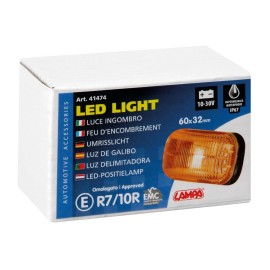 ΦΩΣ ΟΓΚΟΥ 10-30V ΜΕ 4 LED ΠΟΡΤΟΚΑΛΙ 60x32x25mm 1ΤΕΜ. Φώτα Ογκου americat.gr