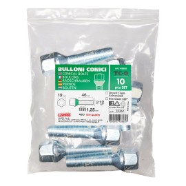 ΜΠΟΥΛΟΝΙΑ ΚΩΝΙΚΑ TC0 12χ1,25 46mm (19) ΣΑΚΟΥΛΑ 10ΤΕΜ. Κωνικά americat.gr