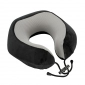 ΜΑΞΙΛΑΡΙ ΤΑΞΙΔΙΟΥ ΑΥΧΕΝΑ ΕΡΓΟΝΟΜΙΚΟ MEMORY FOAM ΜΑΥΡΟ/ΓΚΡΙ NECK-LUXE LAMPA - 1 ΤΕΜ. Υποστήριξη Λαιμού americat.gr