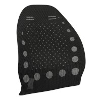 ΜΑΞΙΛΑΡΙ ΠΛΑΤΗΣ ΑΥΤΟΚΙΝΗΤΟΥ ΕΡΓΟΝΟΜΙΚΟ ΜΑΥΡΟ 50x40cm AIR BACK PRO Διάφορα Αξεσουάρ americat.gr