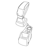 Fitting for armrest - Ford C-Max (11/10>) - Ford C-Max 7 (11