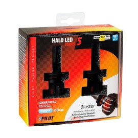 H4 9-32V 6.500K 4.500lm 40W P43t HALO LED SERIE 5 BLASTER 16LED SEOUL 2ΤΕΜ. LED KIT Λάμπες americat.gr