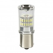 P21W 12-28V BA15s MEGA-LED48 6.500K 370lm ΔΙΑΘΛΑΣΗΣ (ΜΟΝΟΠΟΛΙΚΟ) BLISTER 1 ΤΕΜ. Με Κάλυκα americat.gr
