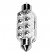ΛΑΜΠΑΚΙΑ ΠΛΑΦΟΝΙΕΡΑΣ 12V SV8,5-8 13x44mm 8LED ΠΡΑΣΙΝΟ BLISTER 1ΤΕΜ. Πλαφονιέρας americat.gr