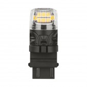 P27/7W 12V W2,5x16q 570/120lm+290/80lm ΠΟΡΤΟΚΑΛΙ ΦΩΣ LED CAN-BUS ULTRA-LUMEN SERIES 2ΤΕΜ. Με Κάλυκα americat.gr