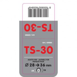 ΑΚΡΟ ΕΞΑΤΜΙΣΗΣ TS-30 Φ 30-37mm - ΟΒΑΛ Μπούκες Εξάτμισης americat.gr