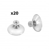 ΒΕΝΤΟΥΖΕΣ ΓΕΝΙΚΗΣ ΧΡΗΣΕΩΣ ΜΕ ΒΙΔΑ M5x0,8mm/40mm MULTIUSE CUPS LAMPA -20 ΤΕΜ Διάφορες Βάσεις americat.gr