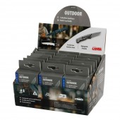 ΣΟΥΓΙΑΣ / ΜΑΧΑΙΡΙ ΤΣΕΠΗΣ / ΠΟΛΥΕΡΓΑΛΕΙΟ OUTDOOR INOX ΜΕ ΚΛΙΠ ΓΙΑ ΖΩΝΗ 18x15x23cm ΣΕ ΣΤΑΝΤ LAMPA - 18 ΤΕΜ. Φαρμακεία Τρίγωνα Διάσωση americat.gr