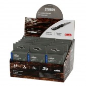 ΣΟΥΓΙΑΣ/ΜΑΧΑΙΡΙ ΤΣΕΠΗΣ STURDY INOX ΜΕ ΚΑΡΑΜΠΙΝΕΡ 18x15x23cm ΣΕ ΣΤΑΝΤ LAMPA - 18 ΤΕΜ. Φαρμακεία Τρίγωνα Διάσωση americat.gr