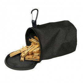 Lampa - Τσάντα / Θήκη για Μανταλάκια 3 Λίτρων με Γάντζο Καραμπίνερ σε Μαύρο Χρώμα - 1 Τεμ. (L7153.7) ΝΕΑ ΠΡΟΪΟΝΤΑ americat.gr