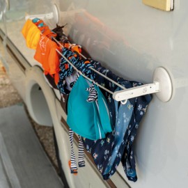 Lampa - Απλώστρα με Βεντούζες και Σχοινί Απλώματος Ρούχων 90 x 3 cm με Μέγιστο Βάρος 4 kg - 1 Τεμ. (L7153.8) ΝΕΑ ΠΡΟΪΟΝΤΑ americat.gr