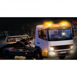 ΦΑΡΟΣ/ΣΤΡΟΜΠΟ MINI BAR 12/24V 38W 84LED ΠΟΡΤΟΚΑΛΙ 7 ΧΡΗΣΕΩΝ ΜΕ ΦΙΣ ΑΝΑΠΤΗΡΑ ΜΑΓΝΗΤΙΚΟ 304,5x157,4mm Φάροι LED americat.gr