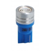 T10 W5W 24V W1,2x9,5d LED 1xHP ΜΠΛΕ ΔΙΑΘΛΑΣΗ (ΚΑΡΦΩΤΟ ΑΚΑΛΥΚΟ) 1ΤΕΜ. M-TECH Χωρίς Κάλυκα americat.gr