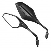 ΚΑΘΡΕΠΤΕΣ MOTO VINX M10x1,25 DX+SX ΣΕ ΜΑΥΡΟ ΧΡΩΜΑ LAMPA - 2 ΤΕΜ. Καθρέπτες americat.gr