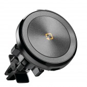 Μαγνητική Βάση Στήριξης Κινητού Mag Wireless Airvent της σειράς Optiline για Ίσιους Αεραγωγούς Αυτοκινήτου με δυνατότητα ασύρματης φόρτισης Max Power 15W, 15 μαγνήτες και 2 αυτοκόλλητα, μεταλλικά δακτυλίδια Αυτοκίνητο americat.gr
