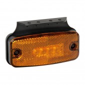 ΦΩΣ ΟΓΚΟΥ S19 4 LED ΠΟΡΤΟΚΑΛΙ 10/30V ΜΕ ΑΝΑΚΛΑΣΤΗΡΑ 114x54 mm 1ΤΕΜ. Φώτα Ογκου americat.gr