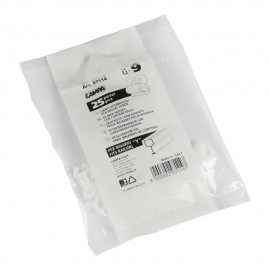 Lampa - Γαντζάκια Κουρτίνας Φορτηγού G-9 για Σιδηρόδρομο Τύπου Υ από Πλαστικό σε Λευκό Ημιδιάφανο Χρώμα με Διαστάσεις 7.5x10x14.5 mm - 25 τεμ. (L9711.4) Κουρτίνες americat.gr