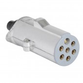 ΠΡΙΖΑ ΚΟΤΣΑΔΟΡΟΥ ΜΕΤΑΛΛΙΚΗ ΑΣΗΜΙ 24S 24V 7ΦΙΣ ISO 3731 ΘΗΛΥΚΗ Καλωδίωση Τρέιλερ americat.gr